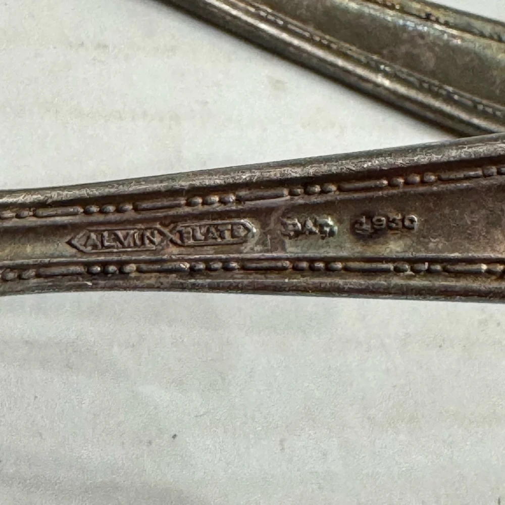 Vintage Alvin Patent Silverplate 4.5